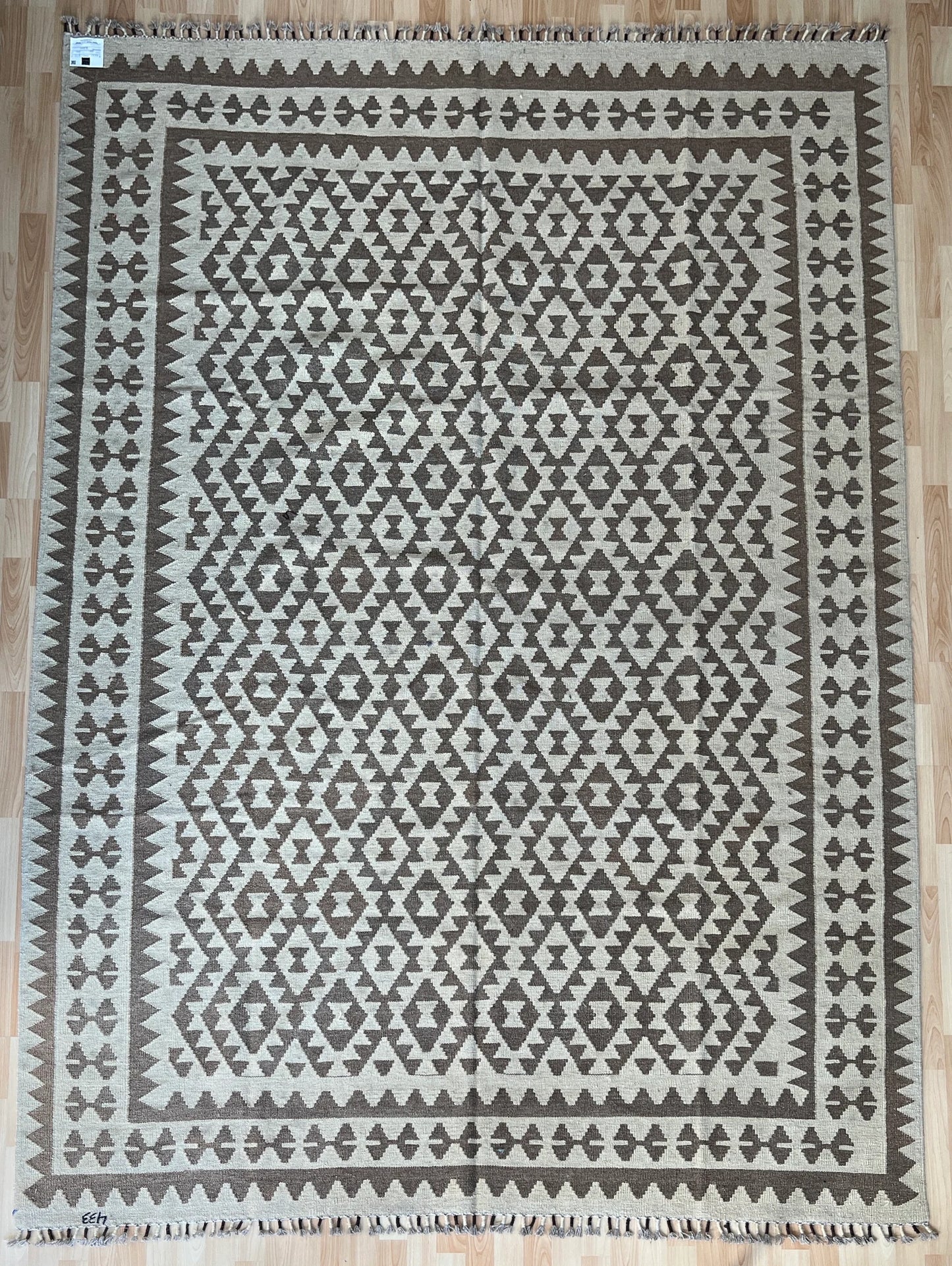 Undyed Natural colour Kilim.