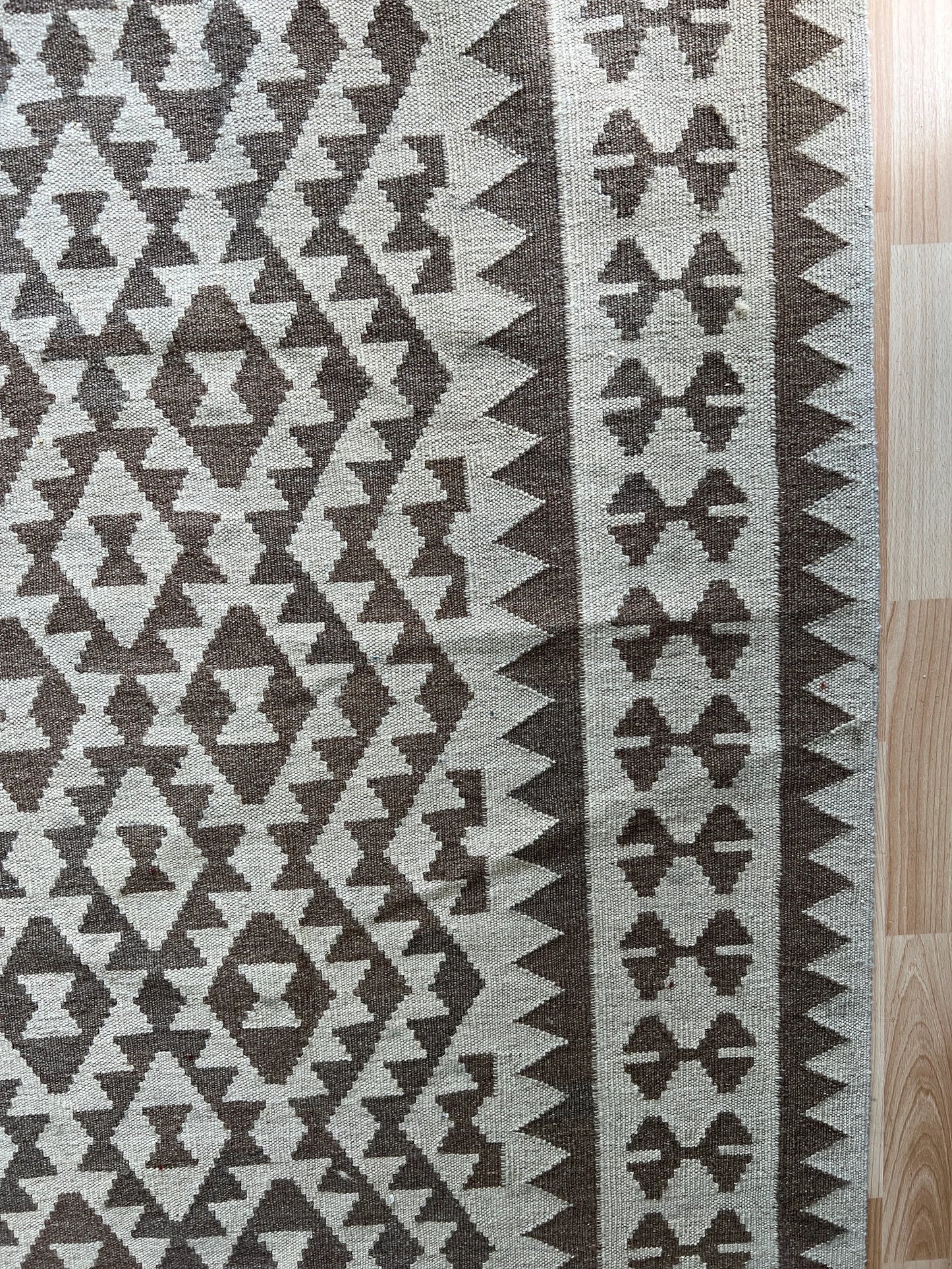 Undyed Natural colour Kilim.