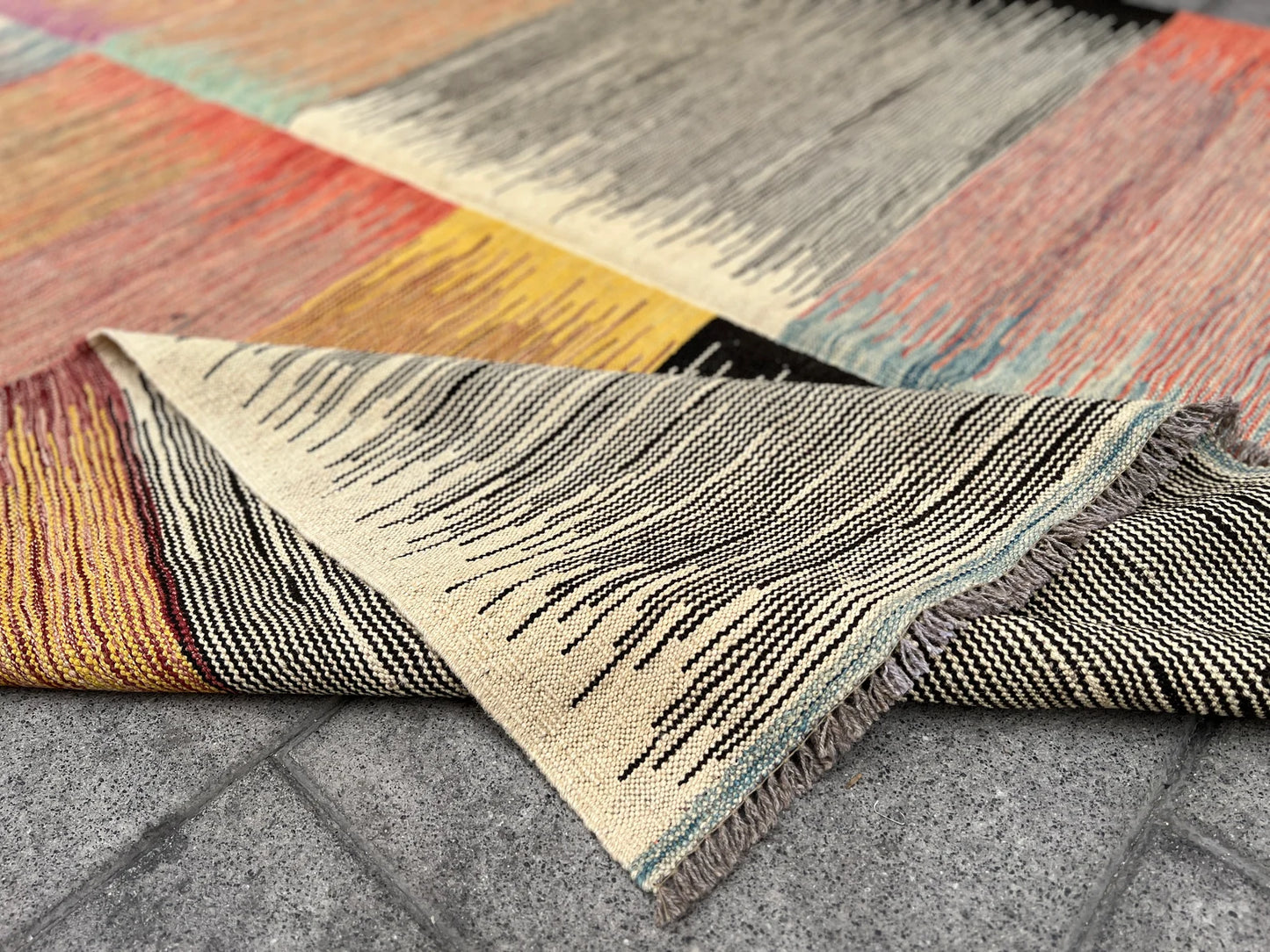 Contemporary Modern kilim.