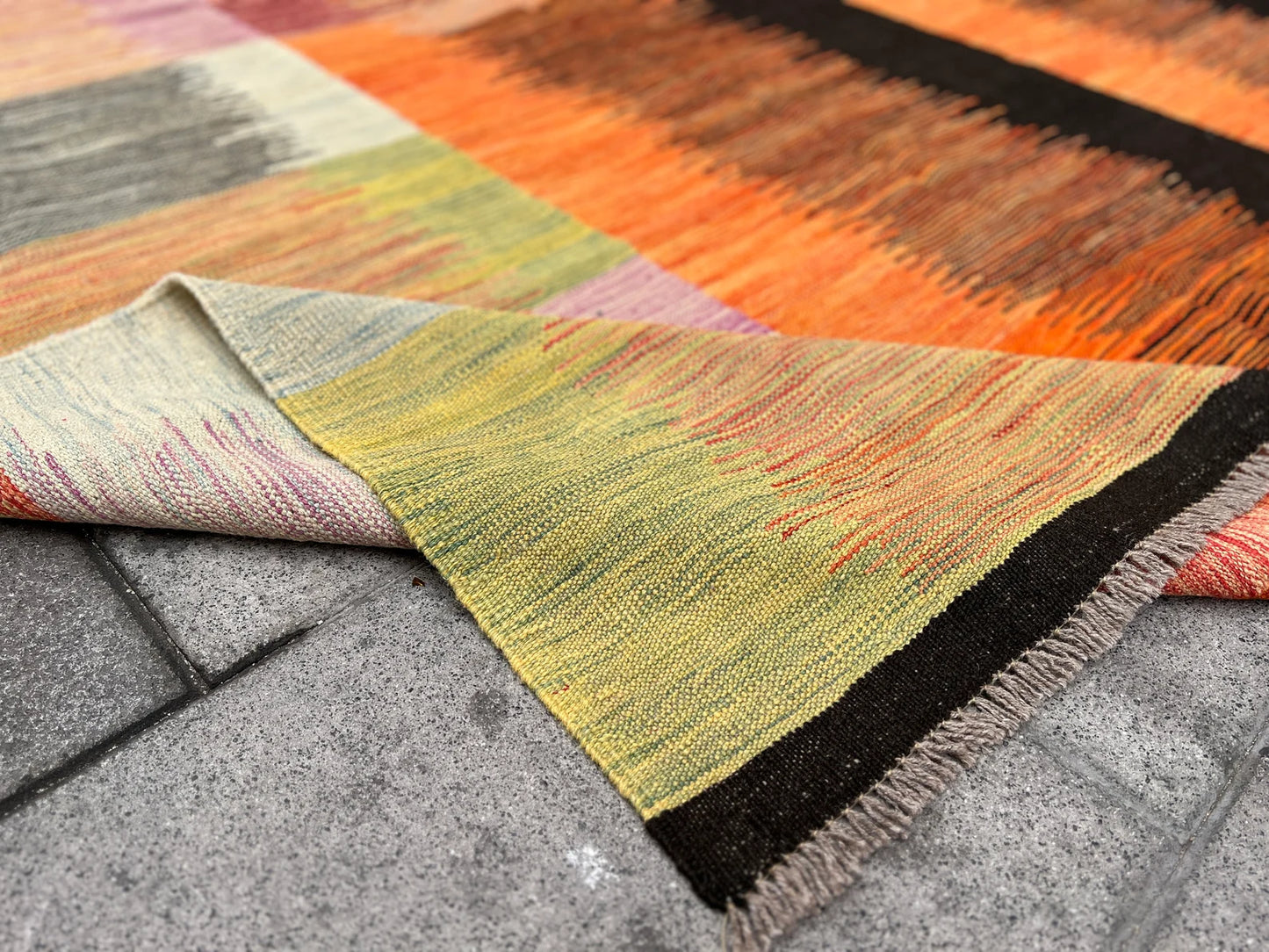 Contemporary Modern kilim.