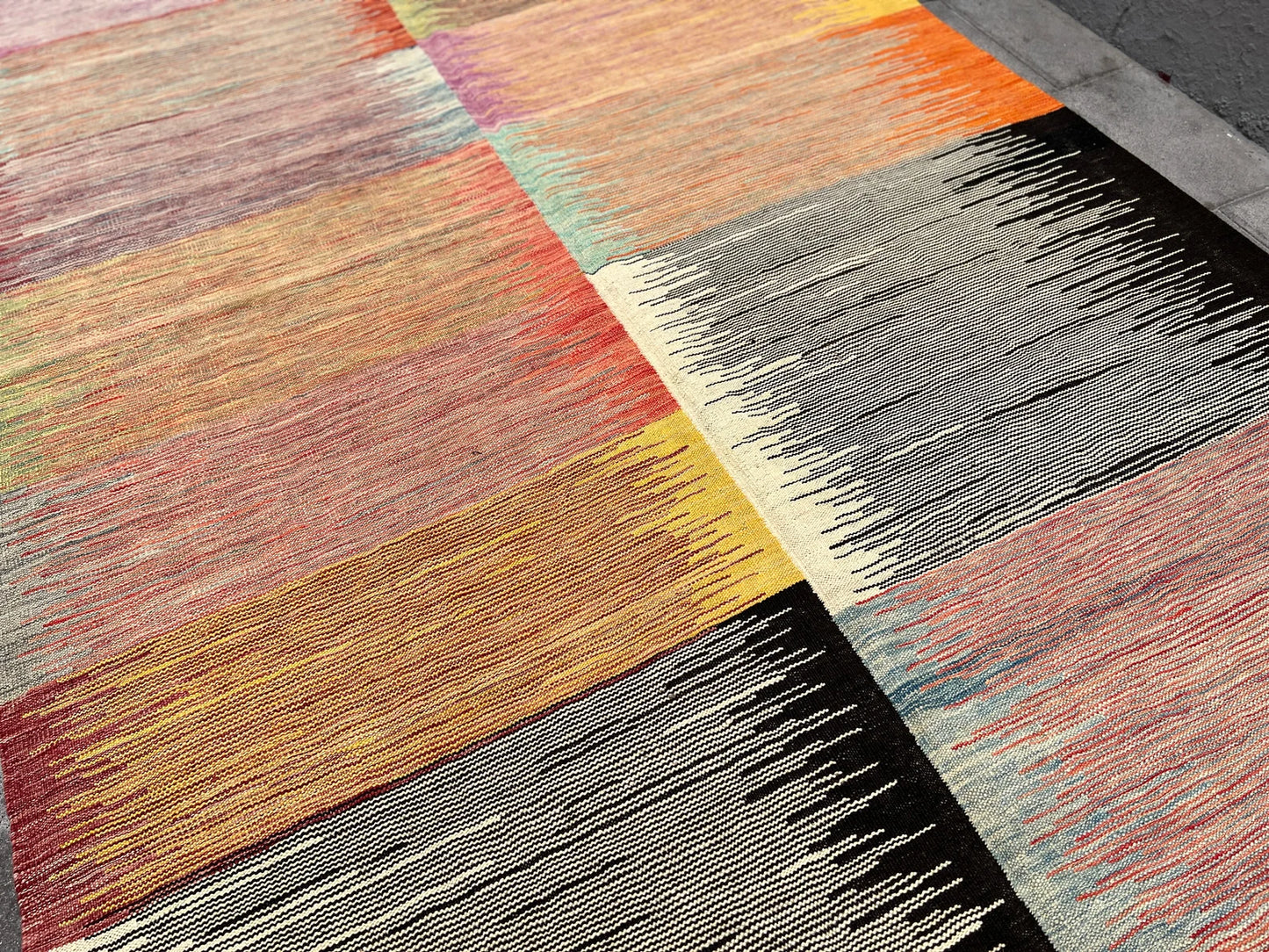 Contemporary Modern kilim.