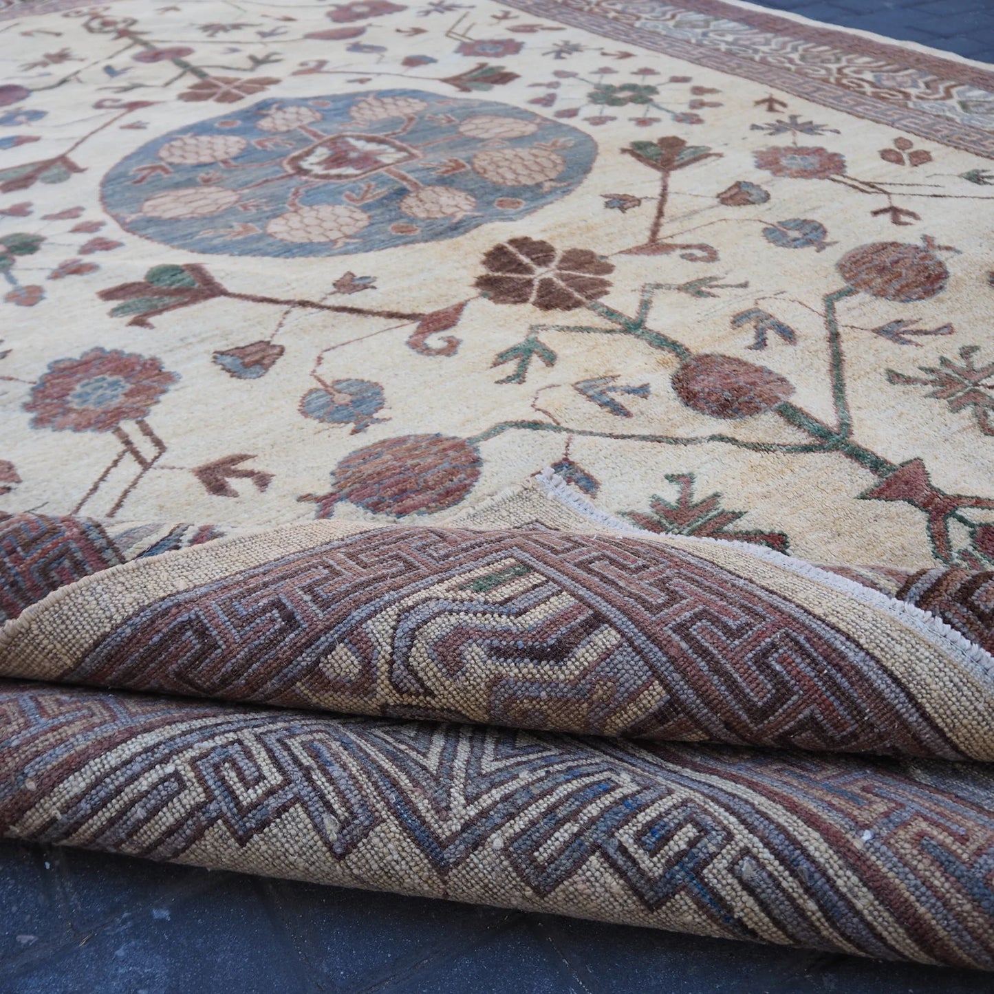 Tribal Persian Design Rug.
