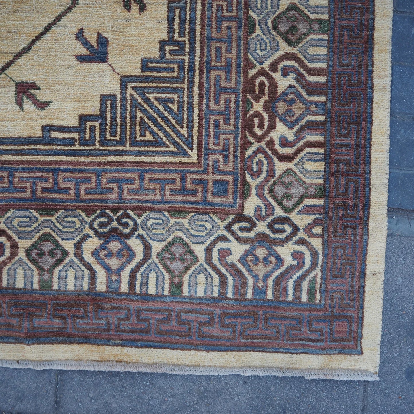 Tribal Persian Design Rug.