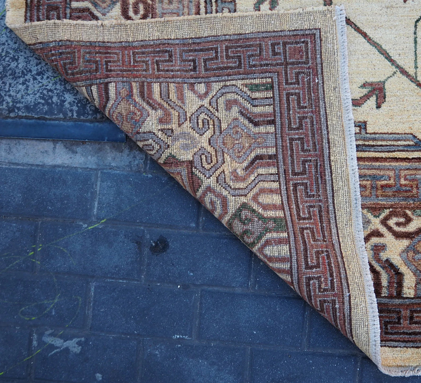 Tribal Persian Design Rug.