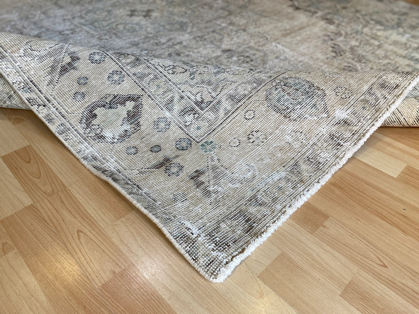 Vintage Over Dyed Rug.