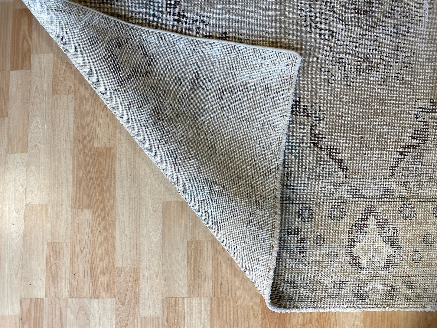 Vintage Over Dyed Rug.