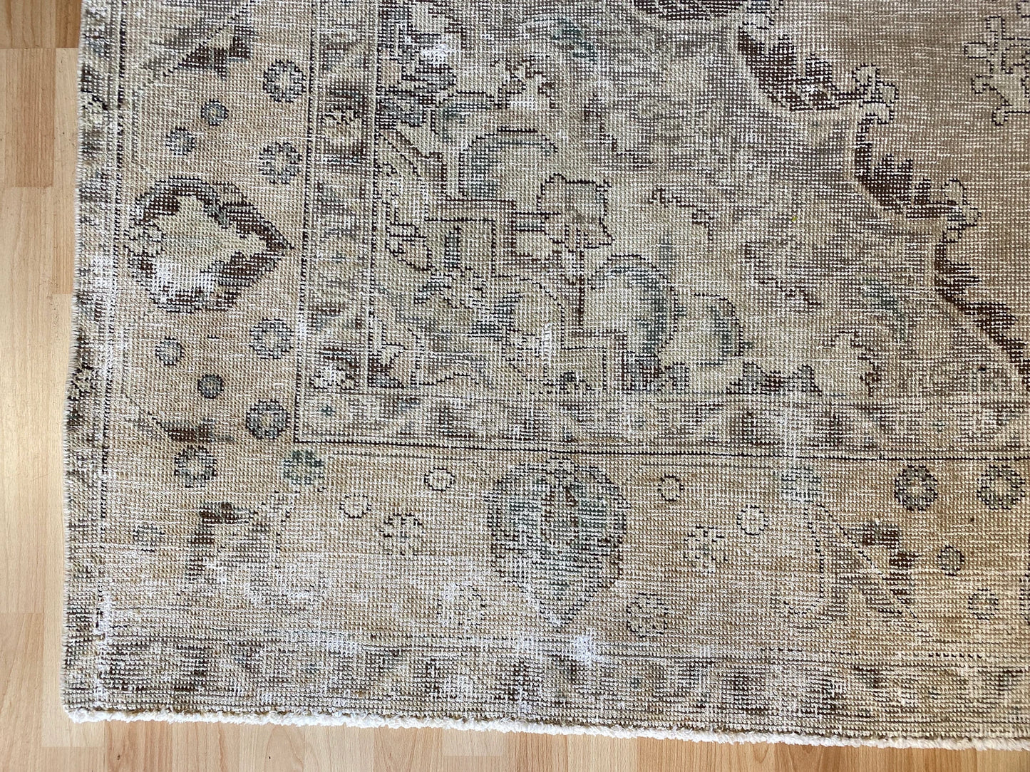 Vintage Over Dyed Rug.