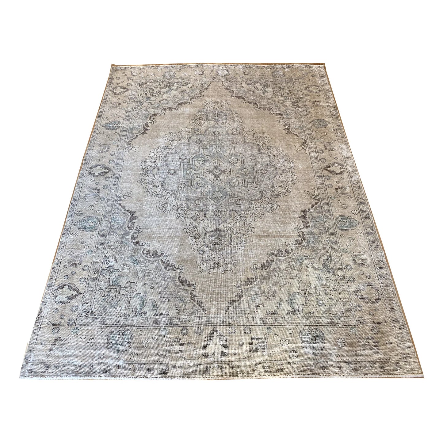 Vintage Over Dyed Rug.