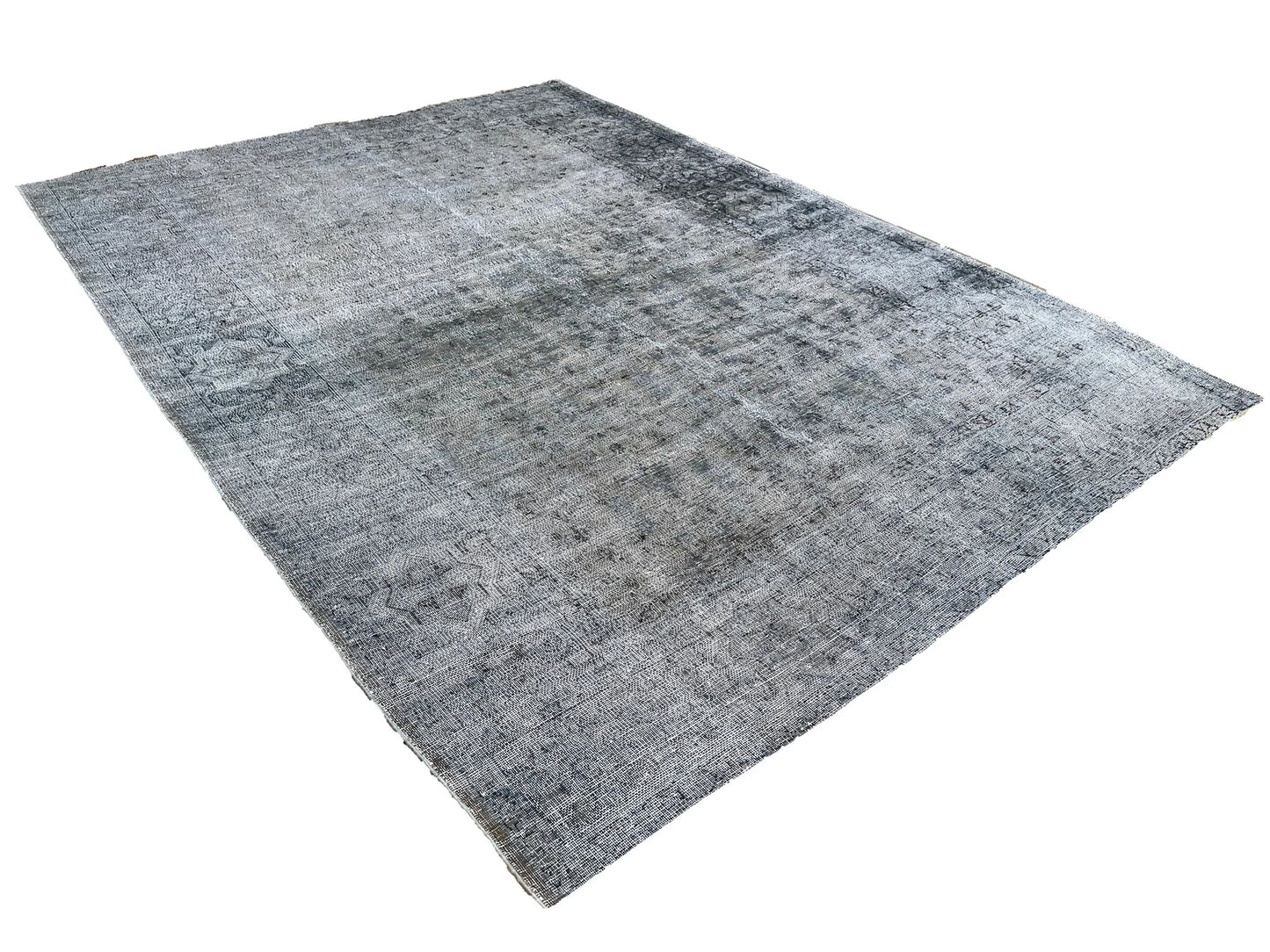 Stonewashed Over Dyed Rug.