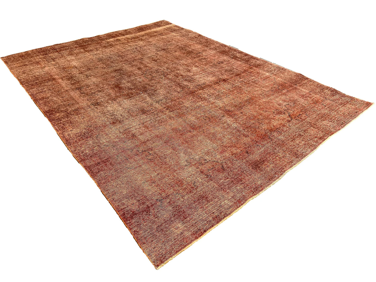 Stonewashed Over dyed Rug.