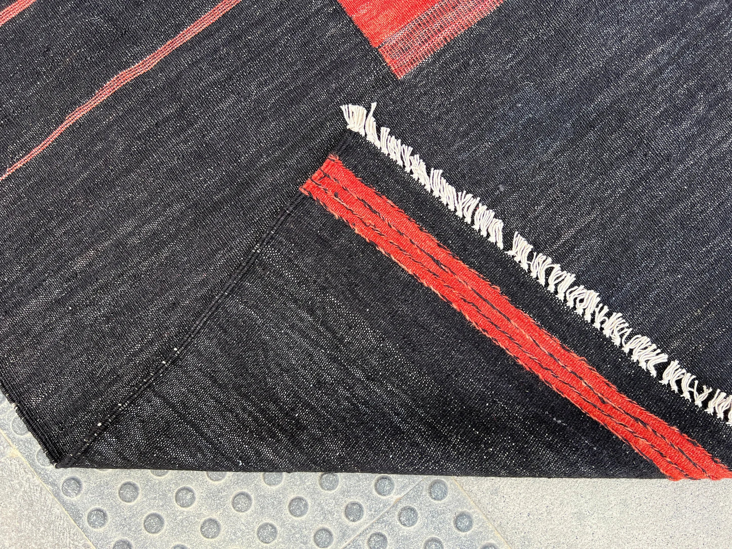 Contemporary organic dyed kilim.