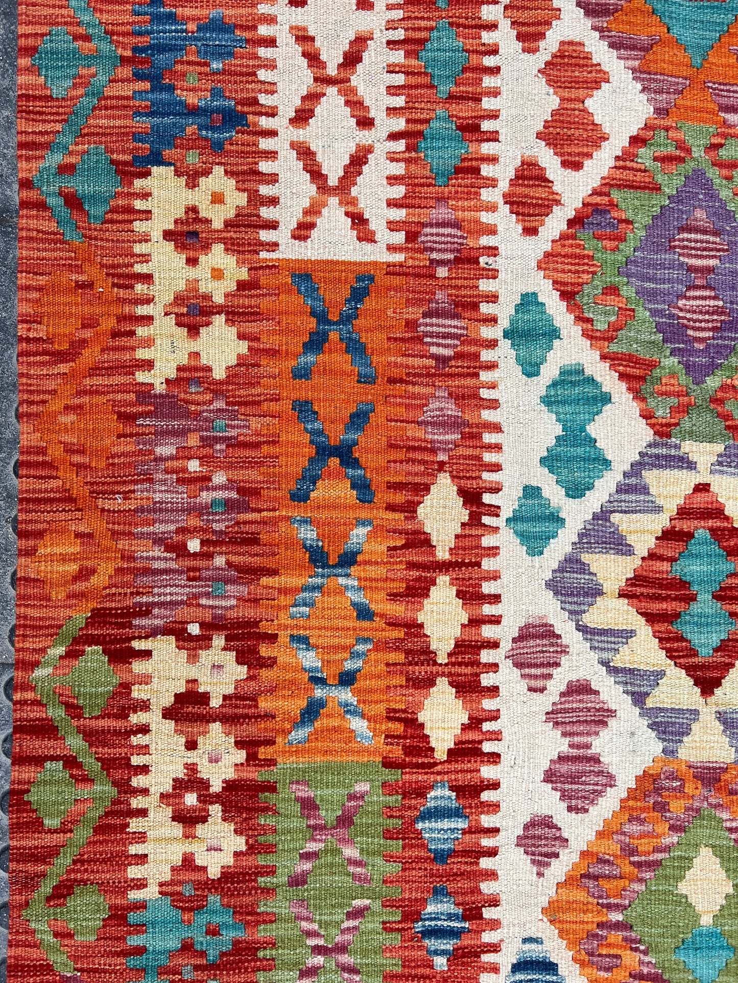 Stunning Multi kilim.