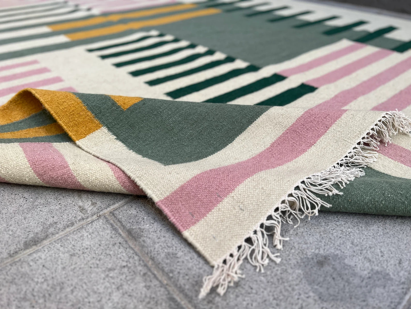 Contemporary design kilim.