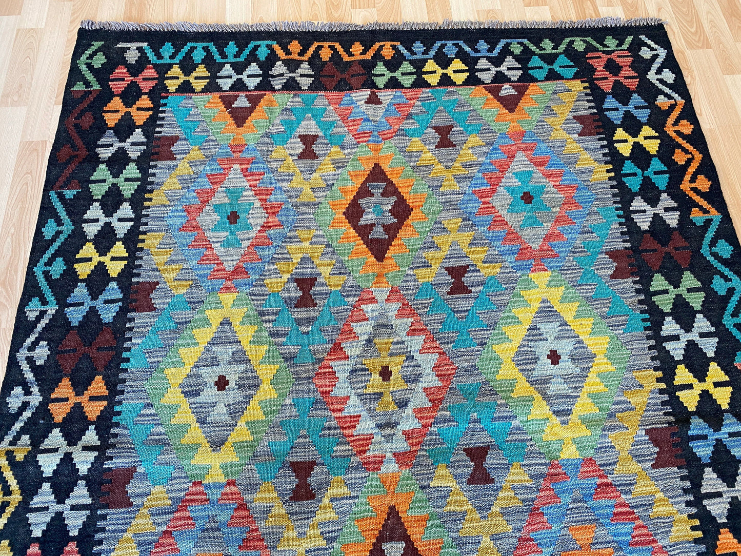 Classic Afghan Maimana Kilim