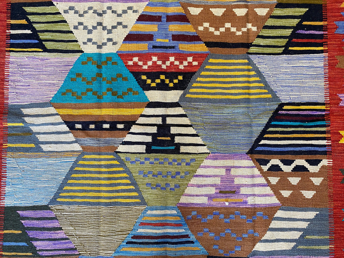 Classic Afghan Maimana Kilim