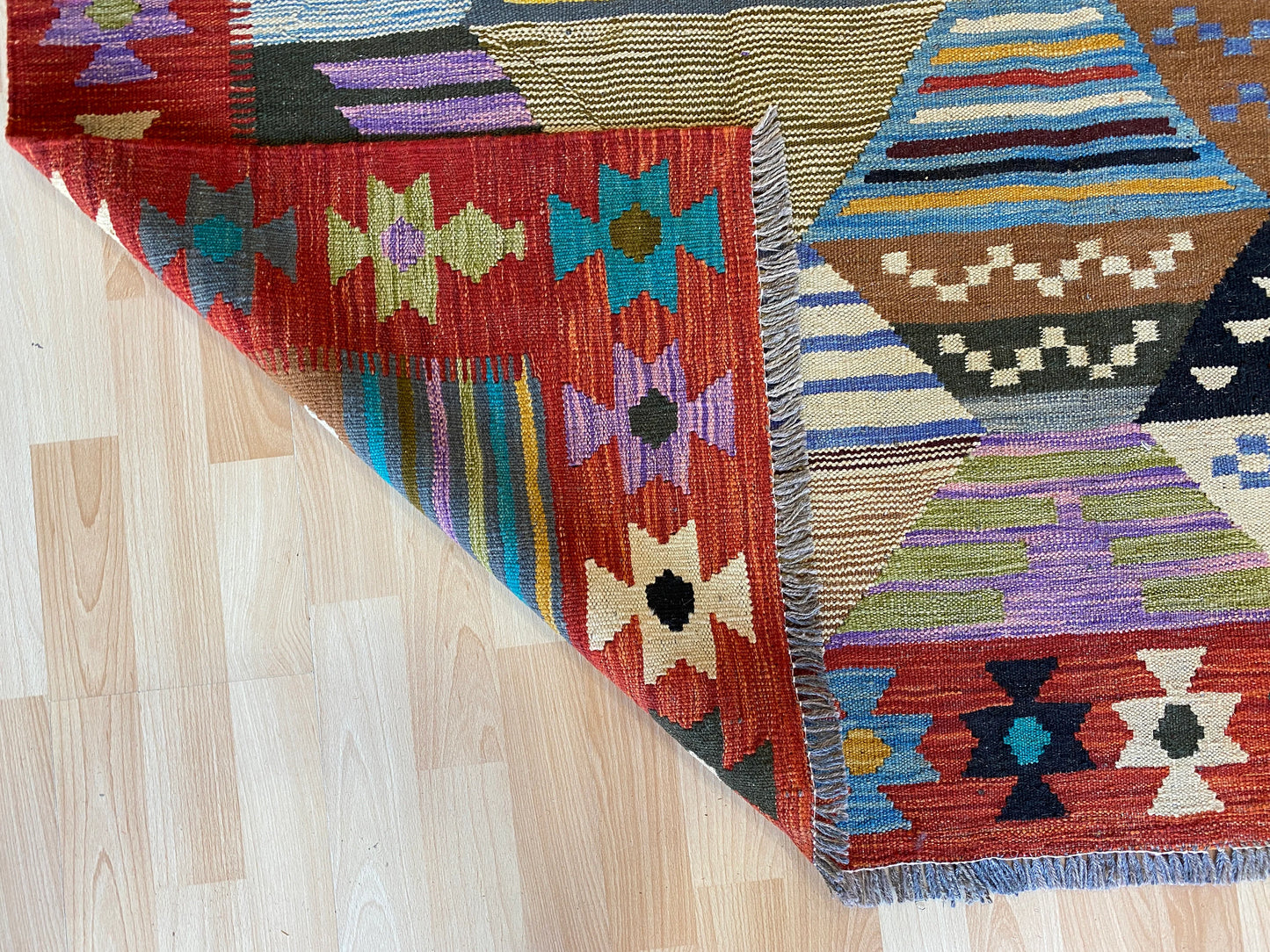 Classic Afghan Maimana Kilim