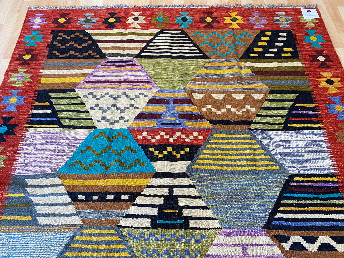 Classic Afghan Maimana Kilim