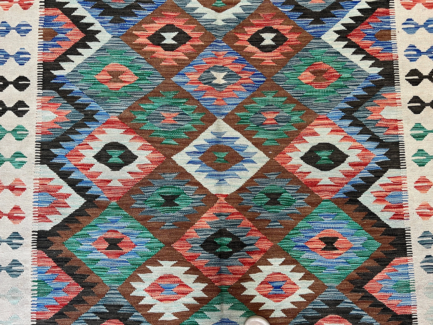 Classic Afghan Maimana Kilim
