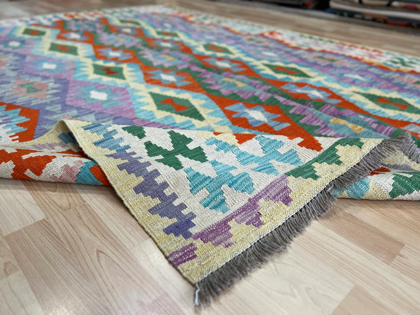 Classic Afghan Maimana Kilim