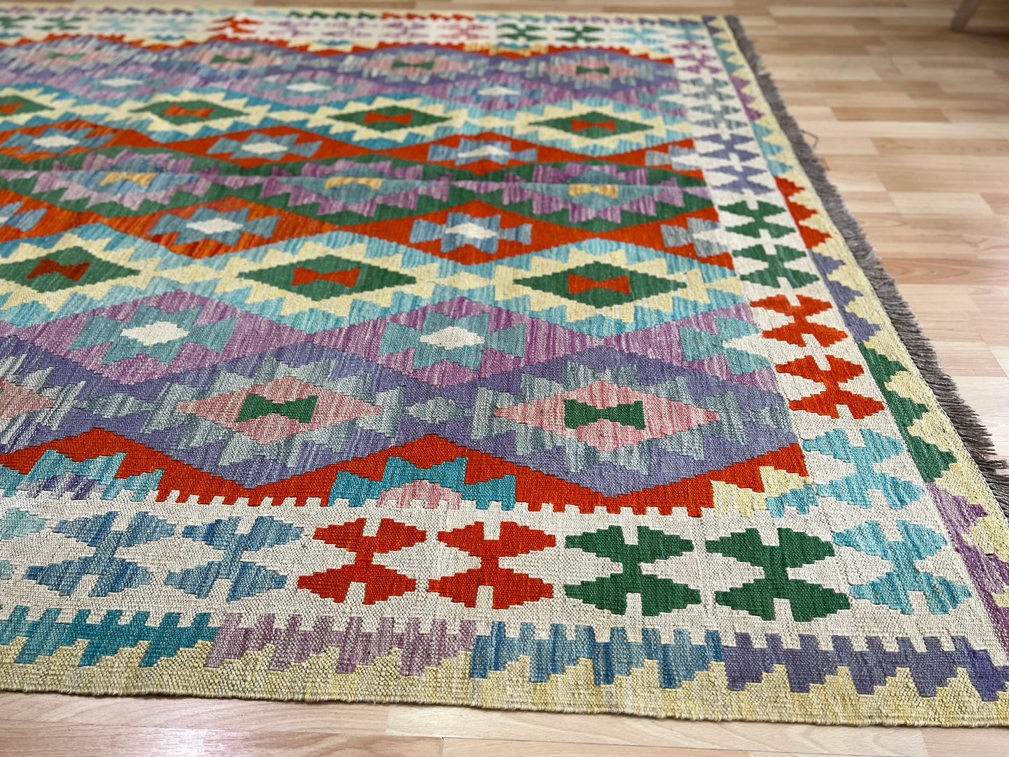 Classic Afghan Maimana Kilim