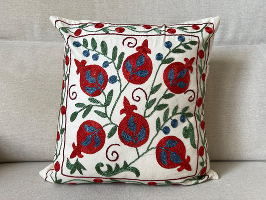 Suzani Hand Embroidered Cushion