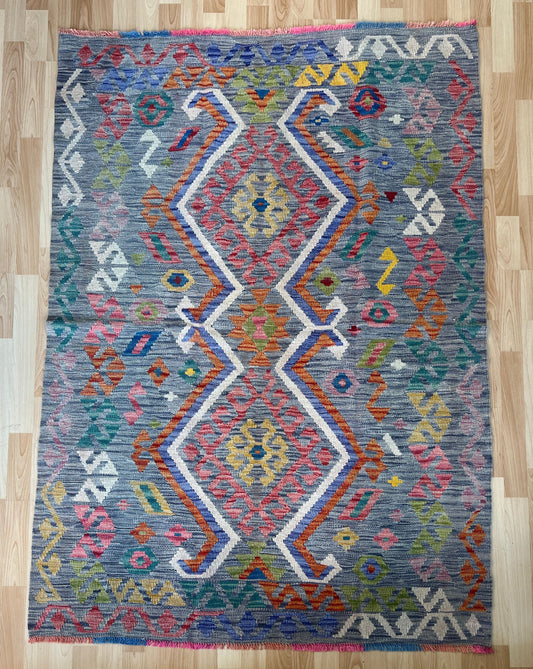 Classic Afghan Maimana Kilim