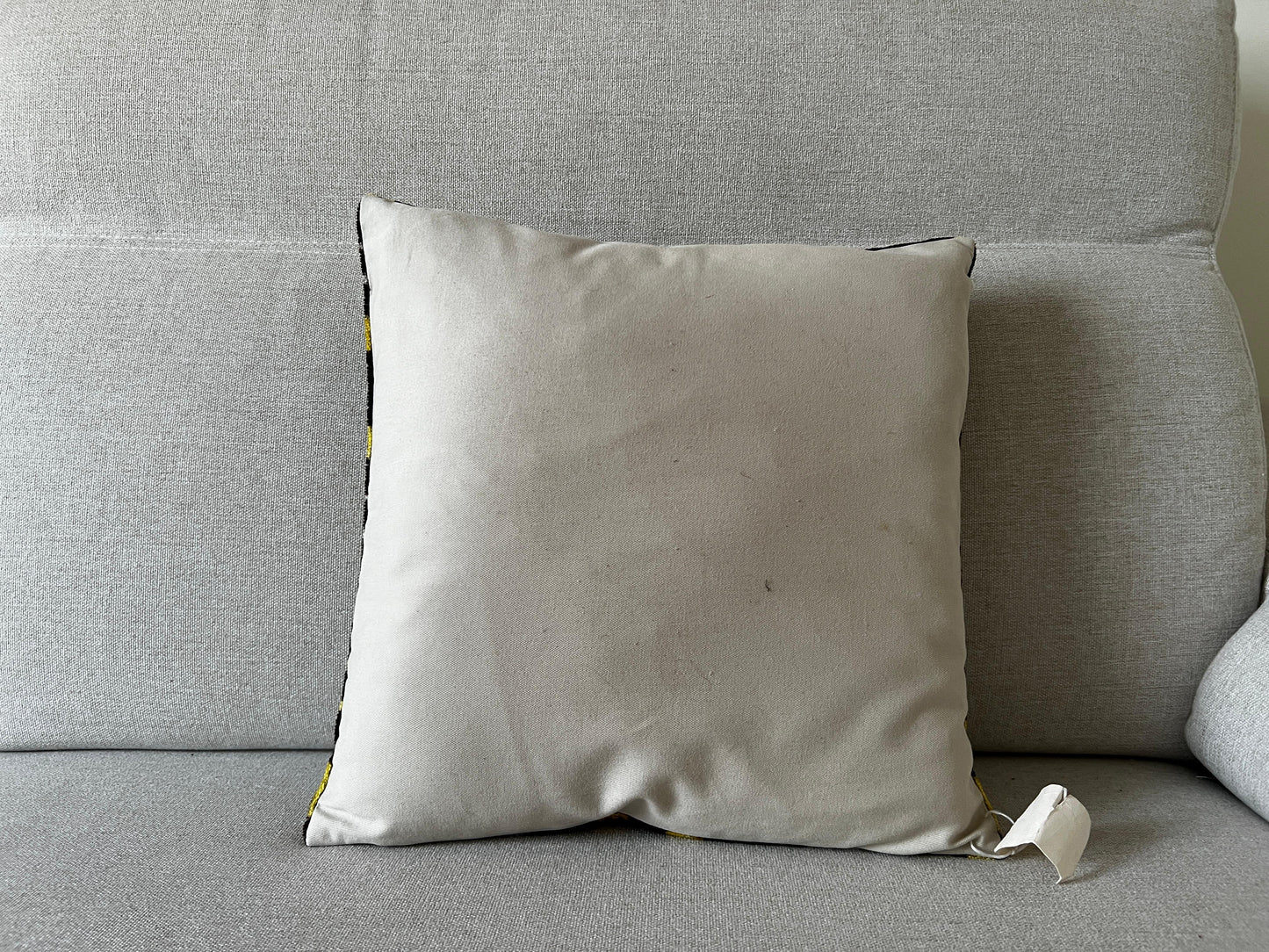 Ikat Velvet silk cushion 40x40cm.