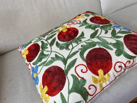 Suzani Hand Embroidered Cushion