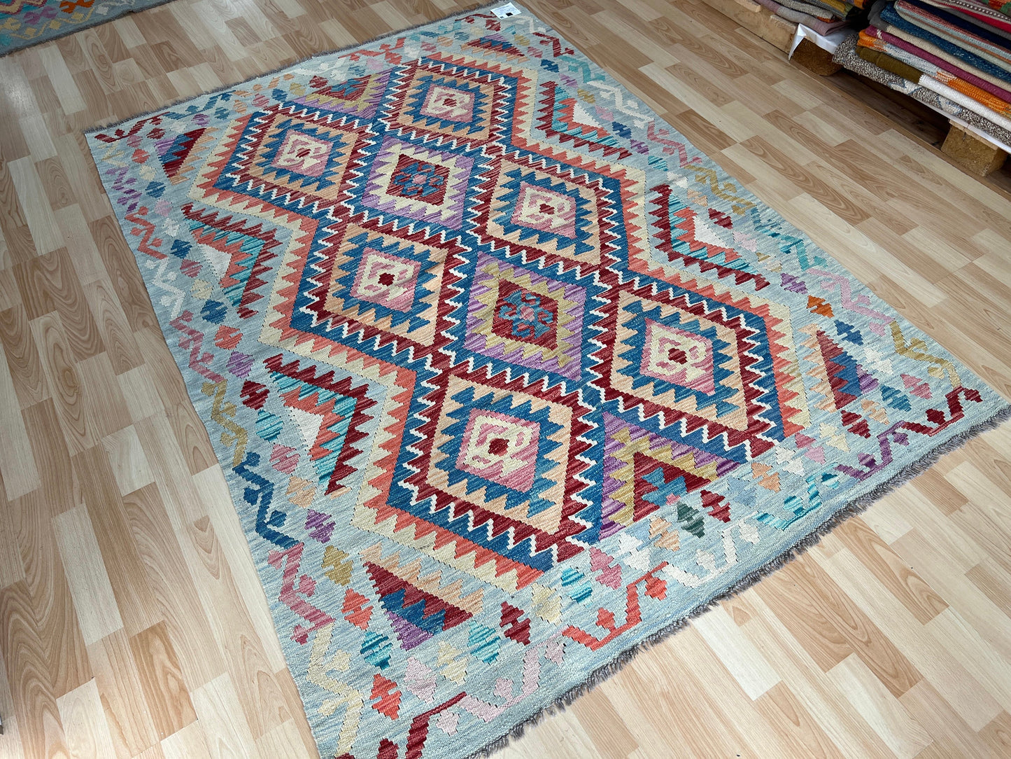 Classic Afghan Maimana Kilim