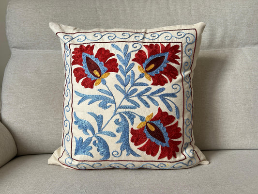 Suzani Hand Embroidered Cushion