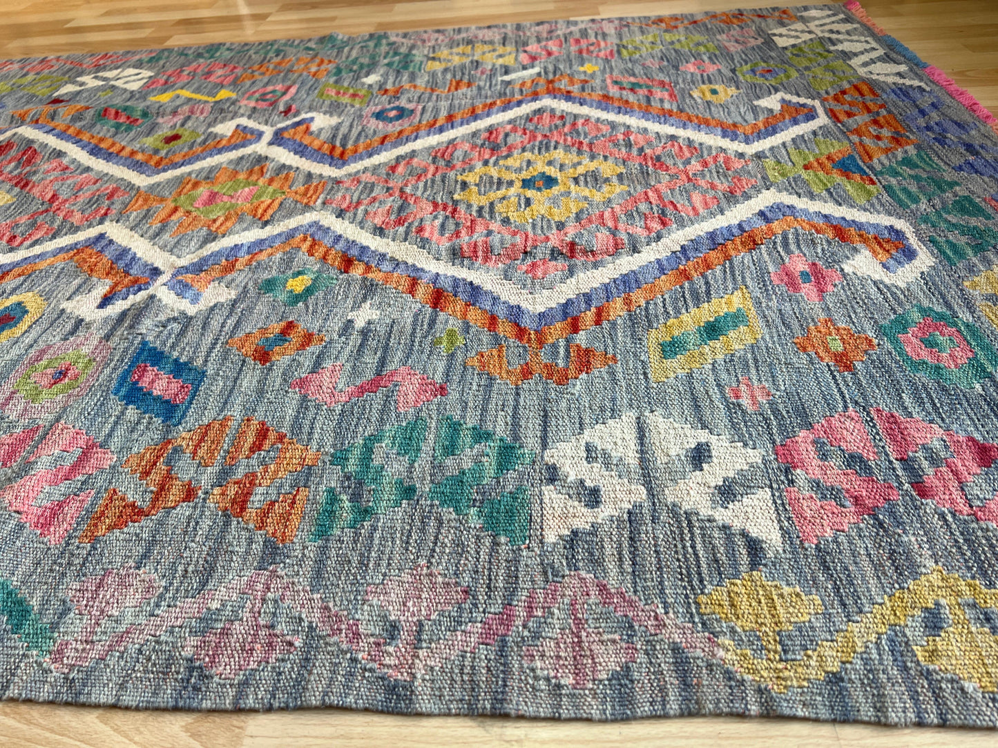 Classic Afghan Maimana Kilim