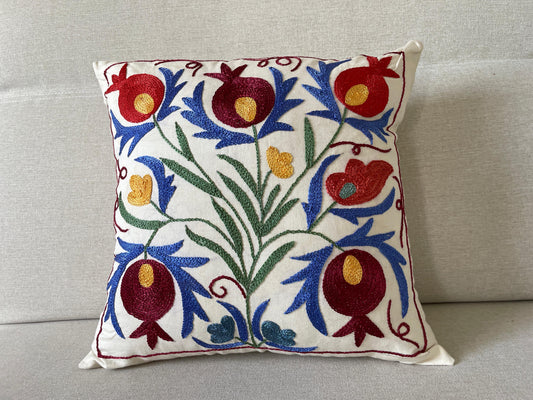 Suzani Hand Embroidered Cushion