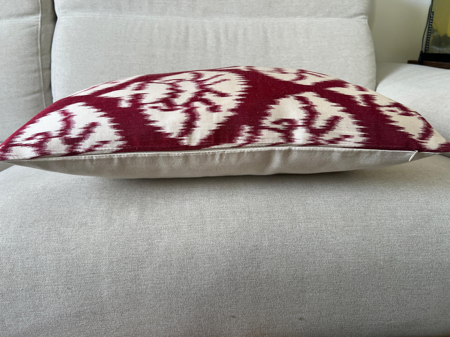 Ikat Silk cushion Hand made (40x60cm)