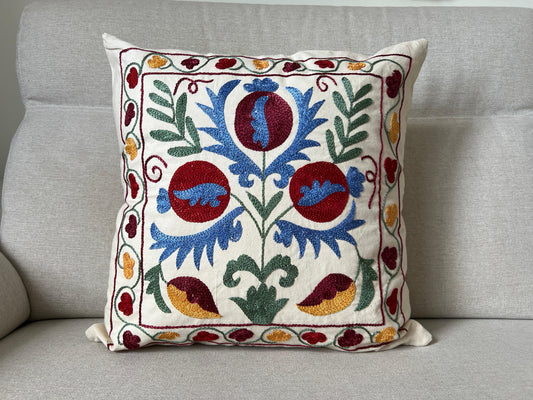 Suzani Hand Embroidered Cushion