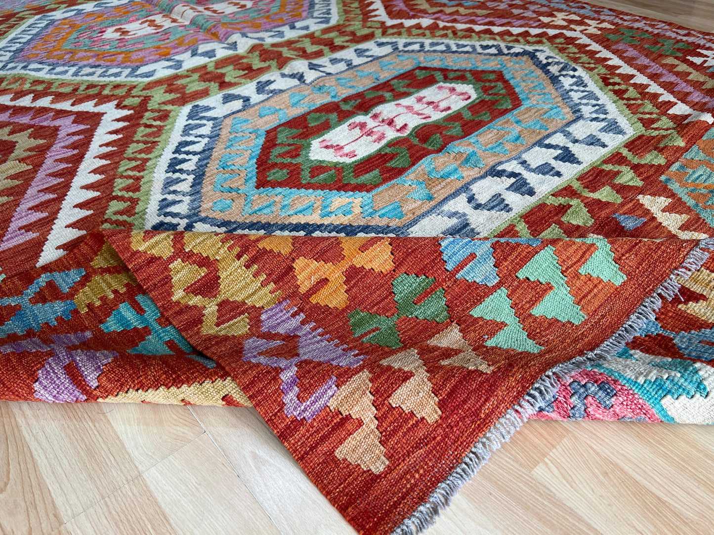 Classic Afghan Maimana Kilim