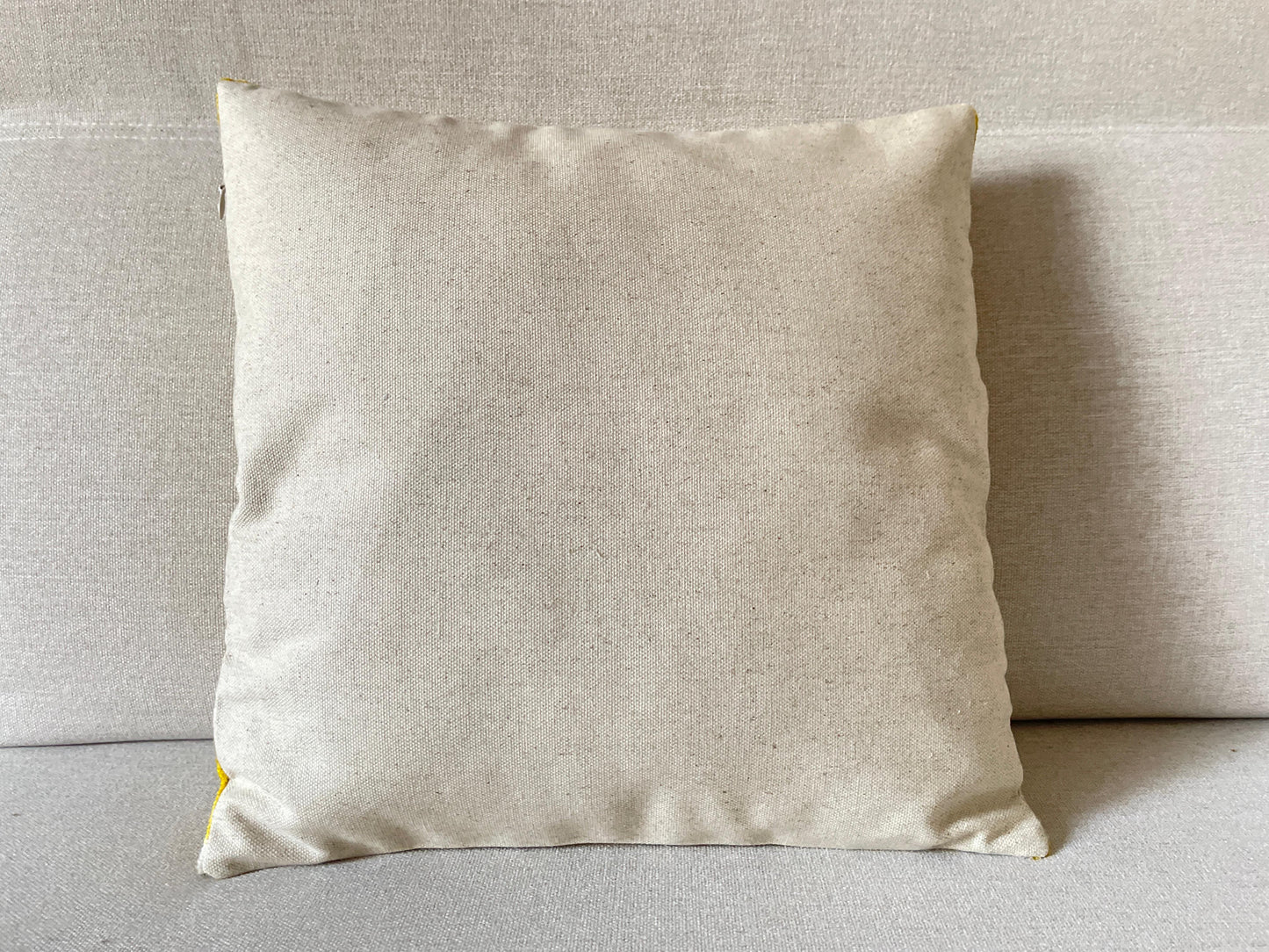 Ikat Velvet silk cushion 40x40cm.