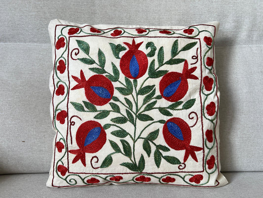 Suzani Hand Embroidered Cushion