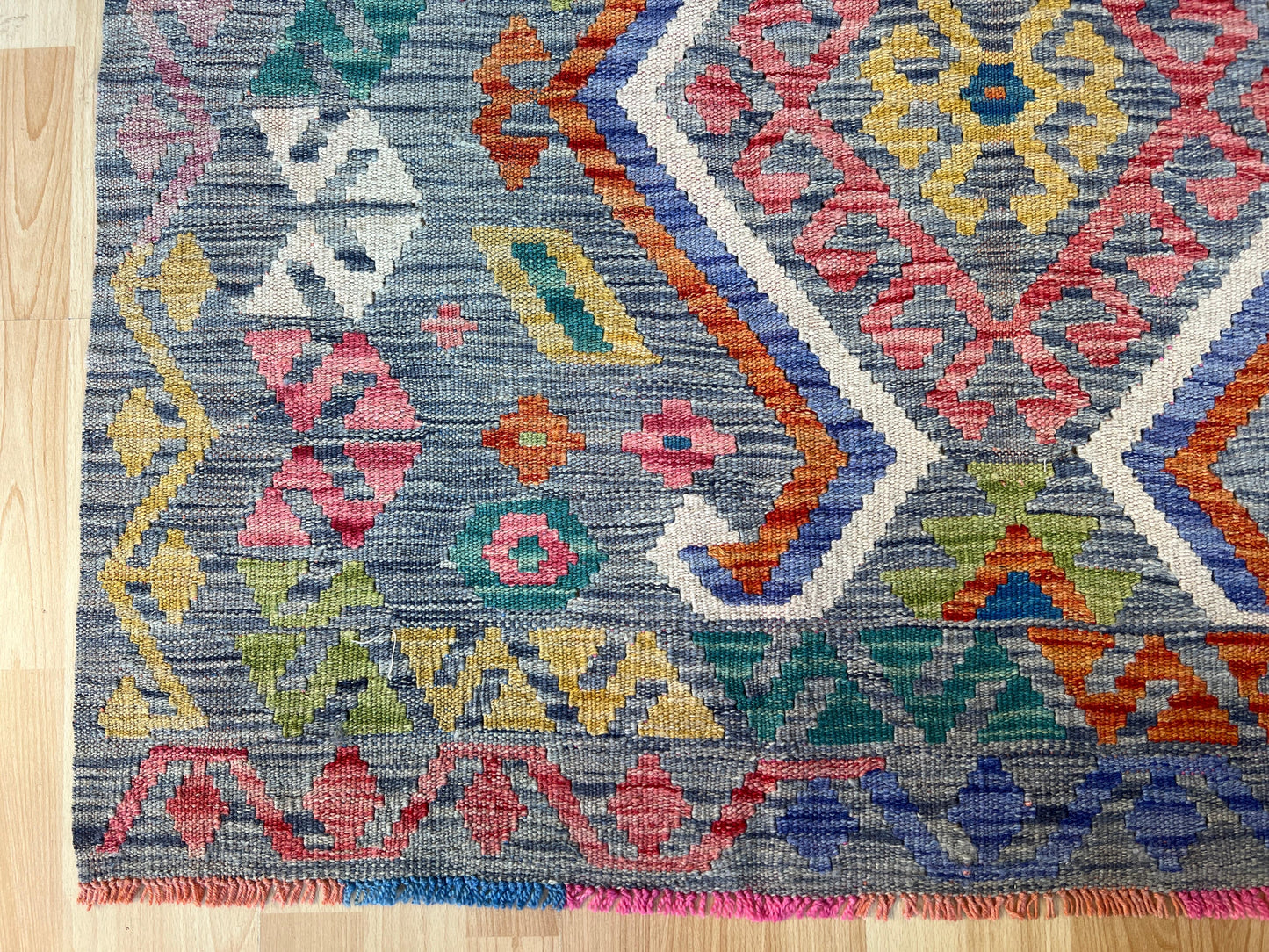 Classic Afghan Maimana Kilim