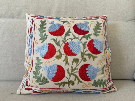 Suzani Hand Embroidered Cushion