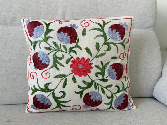 Suzani Hand Embroidered Cushion
