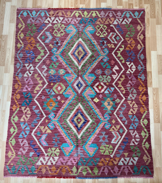 Classic Afghan Maimana Kilim
