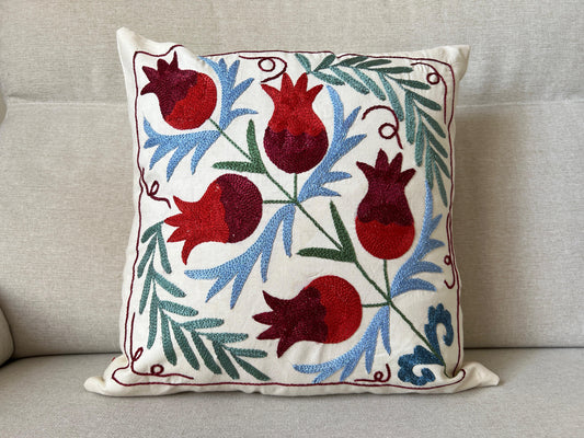 Suzani Hand Embroidered Cushion