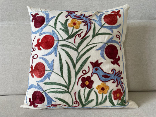 Suzani Hand Embroidered Cushion