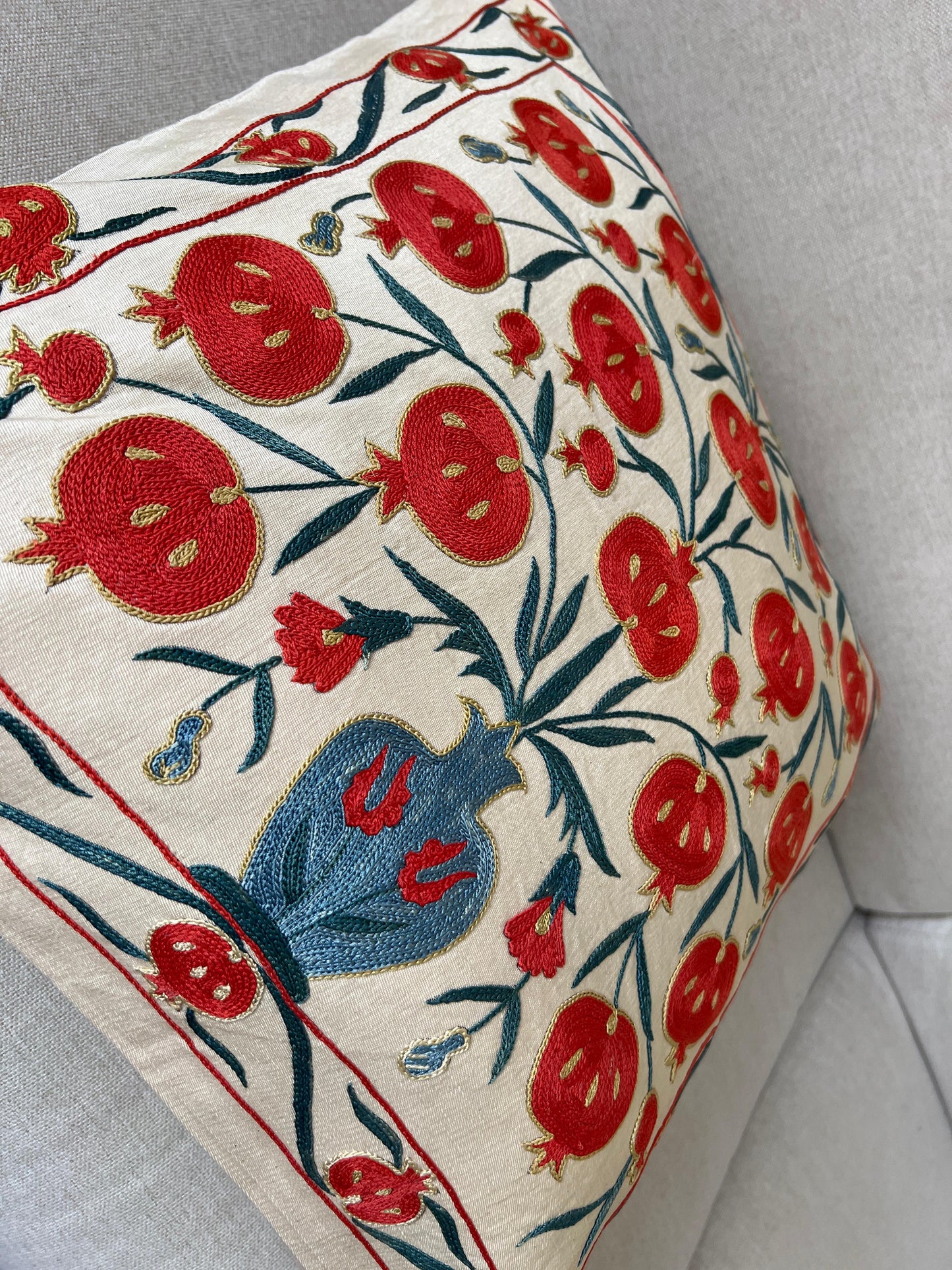 Suzani Pure Silk cushion
