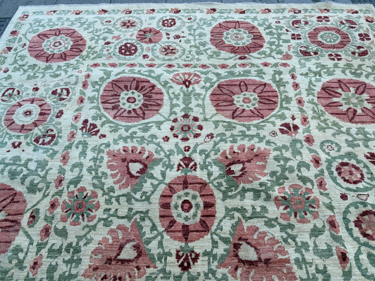 Suzani design Rug 303x251cm