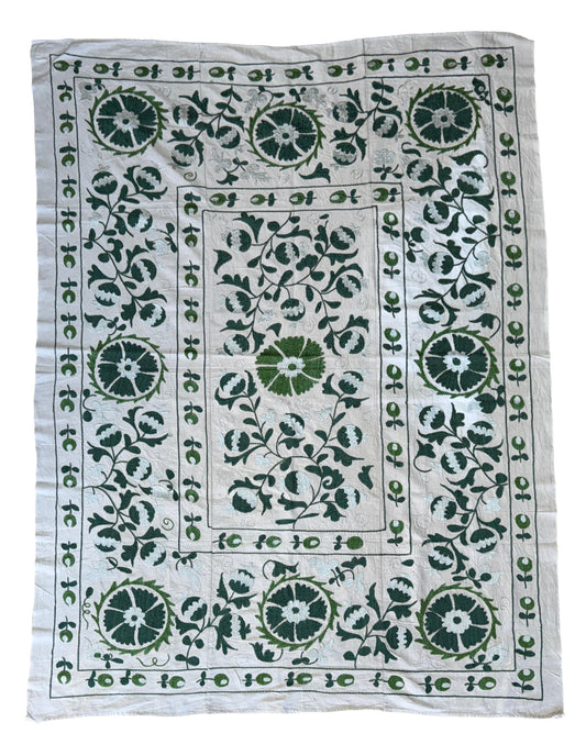 Suzani Hand Embroidered Silk