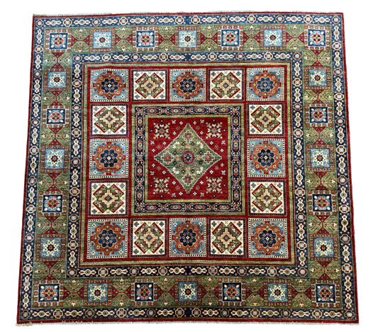 Oriental Square Rug.