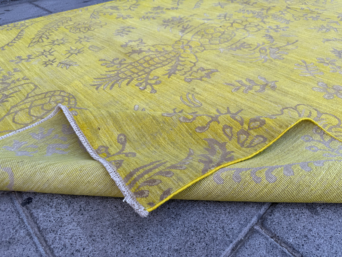 Vintage Overdyed rug