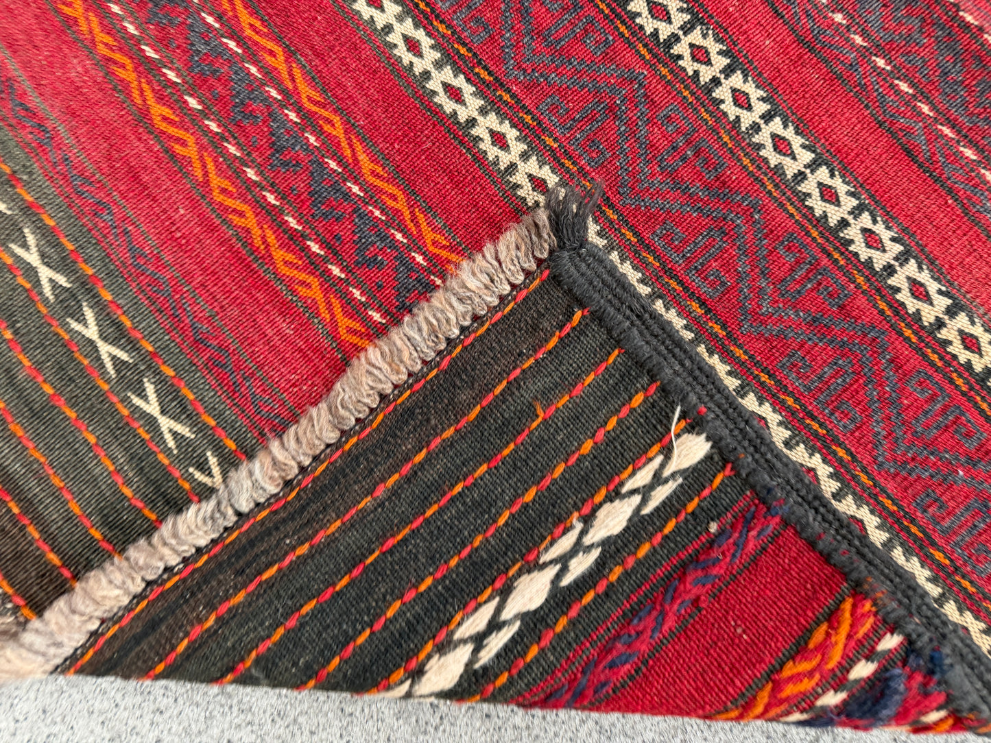 Vintage kilim Runner 260x75cm.