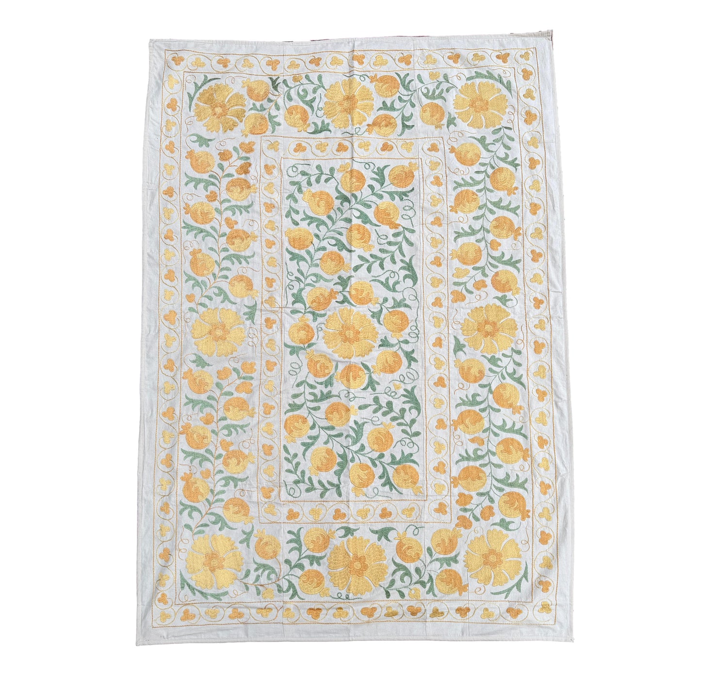 Suzani Hand Embroidered Silk